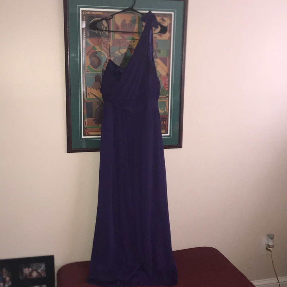 Union Station Purple Bridesmaid Dress
